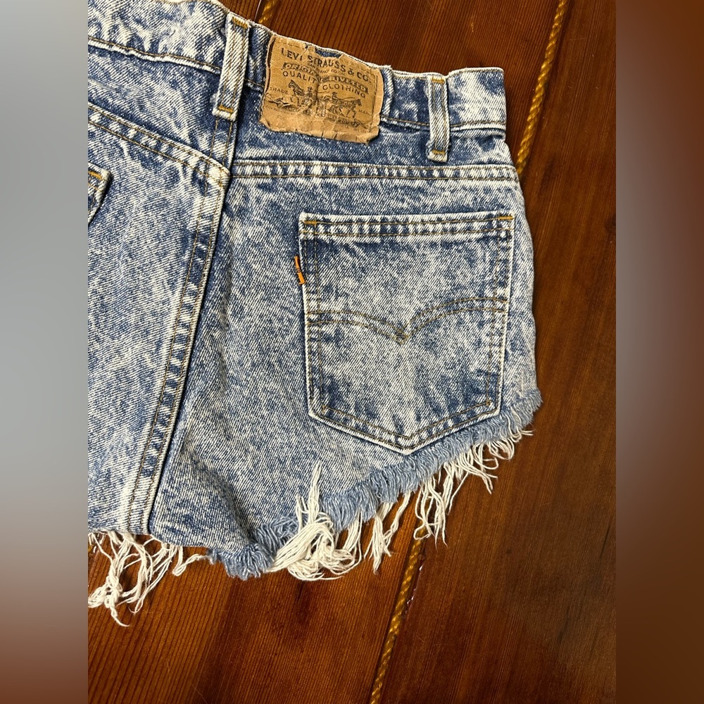Levi’s Orange Tag Vintage Shorts Size 26-27 - Picture 8 of 15